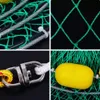 Portable 3 Layer Foldable Fishing Cage Automatic Floating Ball Net Tackle Accessories 231229