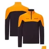 Motorcykelkläder F1 Jacka Nytt Zip Team Uniform Mens Casual Car Fan Sweater Forma One Racing Drop Delivery Automobiles Motorcyklar A DHGGO XZJ0