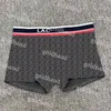 Novo crocodilo impresso cuecas boxers dos homens confortável roupa interior de algodão marca masculino boxer shorts