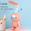 Table Lamps Astronaut Shape Lamp Energy Conservation Night Light Student Eye Protection Desk Cute Portable