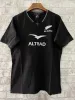 23 24 Tous les maillots de Super Rugby Noir New Jersey Zealand Fashion Sevens 22 23 24 Rugby Gilet Chemise POLO Maillot Camiseta Maglia Tops