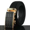 Fashion New arrival Brand Automatic buckle men belt Genuine leather belt for men Brand luxury Top quality business cow skin male s206Z