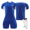 23-24 Chelsea Home No. 8 Enzo No. 7 Sterling Jersey Ensemble de Maillot de Football pour Enfants Adultes à séchage Rapide