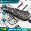 Alpsport RR 4U 배드민턴 라켓 2PCSLOT 최대 25 파운드 원본 가방 및 문자열 전문 탄소 섬유 231229