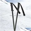 Trekkingstokken Rood en duurzaam Hard aluminium Materiaal Prachtige uitstraling Lichtgewicht Buitensporten Wandelen Ski 115-130 cm Drop Deli Dhfw9