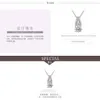 925 Srebrne naszyjniki wisiorki dla kobiet srebrna biżuteria Naszyjnik N48300P