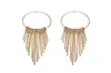 Fashion Tassel Round Hoop Earrings Stud Female Alloy MultiFunction Dangling Luxury Jewelry Birthdays Weddings Mother Day Gift6012444