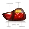 Bilens bakljus för BMW E90 318I 320i LED Turn Signal Taillight 2009-2012 Bakre Running Brake Fog Lamp Automotive Accessories