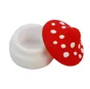 5ML Mushroom Smoking Silicone Container Non-stick Jars Dab Case For Vaporizer Oil Solid Box Wax Containers Pine cones Stash