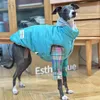 Vêtements pour chiens Vêtements confortables Greyhound Hiver Épais Matelassé Coton Gilet Double Thermique Forte