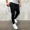 Calças masculinas esportes jogging casual algodão respirável correndo sweatpants tênis futebol jogar ginásio pantalones hombre