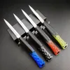 Le couteau pliant ACK de 9 pouces Parrain Stiletto italien Mafia Couteaux de poche classiques horizontaux 11 13 Outils EDC