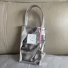 Y2K Vintage Koreańska torba do wiadra srebrna torebka estetyczna luksusowa portfela crossbody torebki na ramię Mini Tote torebki kobiety 231228