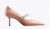 Perfect Bing Pump Wedding Dress Shoes High Heels Women Strap Women's Pumps Point Toe Sexy Lady Walking Shoe