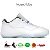 Heren 11 lage basketbalschoenen 11s Cementgrijs geel slangenleer Wit Concord Bred Citrus legend blue Cherry Closing Ceremony groene dames designer sneakers trainers