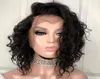 Lace Front Human Hair Wigs Short Curly Wigs Remy Brazilian For Women Pre Pluck Natural Color Bleached Knot2771246