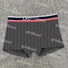 Novo crocodilo impresso cuecas boxers dos homens confortável roupa interior de algodão marca masculino boxer shorts