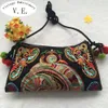 Çantalar Vintage Nakış Kadın Messenger Çantalar Ulusal Trend Crossbody Crossbody Women Omuz Çantası Debriyaj Çanta Bolsa