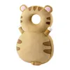 Farce Forme Animale Tête Coussin De Sécurité Coussin En Peluche Bébé Protection du Dos Oreiller Sac À Dos Anti-chute pour Bébé Marcher Ramper 231229