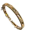 Роскошный дизайнерский браслет Van Clover из 18-каратного золота со сверкающими кристаллами и бриллиантами. Непревзойденный символ любви и защиты. Идеальный подарок для женщин и девочек 38ae