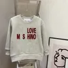 Ontwerpers Kindersweatshirt voor jongen, meisje Luxe mos Merk trui met lange mouwen Trui Kinderen Designer Hoodie Baby Outfit Kinderkleding CHD2312294 sasakids