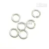 100pcs lot 925 Sterling Silver Open Jump Ring Split Rings Accessory For DIY Craft Jewelry Gift W5008 2508