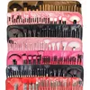 Makyaj Fırçaları Ücretsiz Örnek Özel Etiket 24 PCS Profesyonel Fırça Göz Farı Temel Toz Kozmetik Araçlar Set Kiti