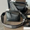 Geometrisch pakket Crossbody Tas Dames Handtas Schoudertas Koeienhuid Echt leer Mode Clutch Bags Topkwaliteit afneembare schouderriem