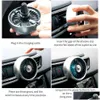Car Heating Fans 2021 Summer New Mti-Function Usb With Color-Changing Air Conditioning Fan Decoration Motive Supplies Drop Delivery Au Dhtax