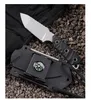 New A1233 Small Survival Straight Knife D2 Tanto Blade Full Tang G10 Handle Outdoor Camping Fishing Tactical Fixed Blade Knives with Kydex