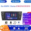 Android 12 Auto Radio Multimedia Player for Car E90/E91/E92/E93 3 Series GPS Navigation Stereo Audio Head Unit 1 DIN 2DIN RDS BT