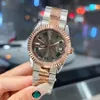 Fashion Diamond Womens Watch Couples Watch 41/36mm Mens Quartz Watch with Box Sapphire Waterproof Watch All 904 Stainless steel Luxury Watch with b0x