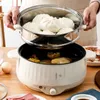 Pot électrique multi-cuiseurs simple et double couche, 17l, 12 personnes, poêle antiadhésive domestique, cuiseur à riz, appareils de cuisson, 231229