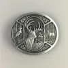 Vintage Western Deer Hunting Belt Buckle också lager i USA