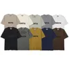 ESSデザイナーTシャツラグジュアリーサマーショートスリーブメンズテーティークラシックTシャツシニアピュアコットン高品質サイズSXL 10種類の選択