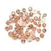 Charms 50pcs / lot alliage de verre cristal grand trou perlé pour bracelets colliers bijoux de bricolage 10 couleurs livraison directe résultats Compo Dhz8N