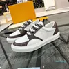Luxurys Designers Schoen Ollie Sneaker Zwart/Oranje/Blauw/Groen Suède Kalfsleer