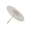 Umbrellas Ancient Dance Blossoms Decorative Women Paper White Umbrella Japanese Style Oil Silk Chinese