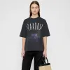 30 Styles Bomullsdesigner Luxury Women Fashion Hoodie Streetwear Loose Oversize Tee Skateboard Tshirt Underwear AB Anines