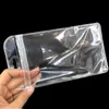 12*22 cm Transparent klar plastförpackning Packagelagringsväska för iPhone 15 14 8 7 Plus Case Cover Display Retail påsar