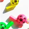 Party Favor Plastic Football Whistle Children Toy Gifts Whistles Fan Support Props Mticolor Rrb15748 Drop Delivery Home Garden Festi Dhlmo