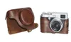 Custodia per fotocamera in pelle PU Borsa per fotocamera per Fujifilm X20 X10 Finepix Marrone scuro Color3338989