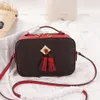 Luxe roze dameshandtas Designer cameratas Crossbody kettingschoudertassen Portemonnee Echt leer Klassieke mobiele telefoontas