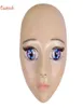 Cosmask Mujer BlueEyes Máscara Látex Realista Piel Humana Máscaras Danza de Halloween Mascarada Hermosa Género Revelar Mujeres Q08063941530
