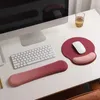 Mus kuddar handled vilar ergonomisk minnesskum tangentbord handleds vila dyna icke-halk musmatta 3d gel mousepad med handledsstöd