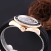 Orologio da uomo di moda caldo 42MM Orologi classici Orologio meccanico automatico Orologio da polso con cinturino in caucciù rotondo Orologio con zaffiro di lusso Movimento meccanico