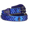 Ceinture de luxe de mode Ceinture de créateur ceintures bb hommes femmes grande lettre boucle marque style Y2K ceintures populaires chaîne de diamants ceinture de haute qualité 3,8 cm