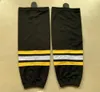 Новые детские молодежные мужские синие хоккейные носки, черные тренировочные носки, тренировочные носки из 100 полиэстера, качество 3332717