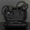 TWS Auriculares Bluetooth Auriculares inalámbricos Conducción ósea R23 Gancho para la oreja Micrófono incorporado Pantalla LED Auriculares deportivos de alta calidad Larga resistencia