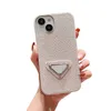 Projektanci telefonów z telefonami komórkowymi Projektanci iPhone Premium Wzorka TELEFON INS Cute Triangle Etykieta dla 15 14 Pro Max Luxurys Fashion 1213pro Max iPhone Case 89QG